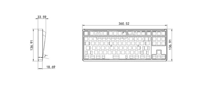 Enter80 Keyboard Kit (in-stock)