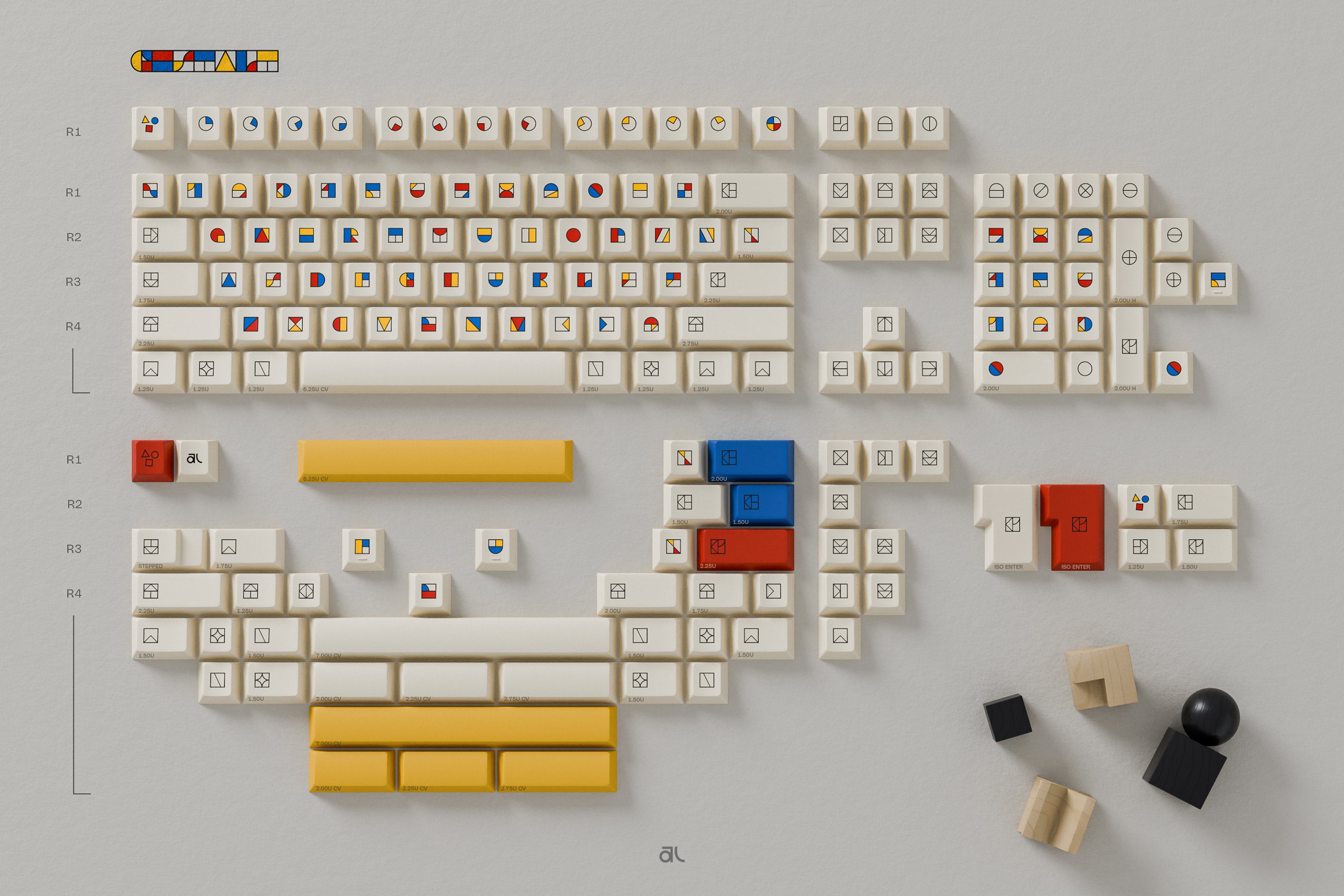 Gestalt Keycaps