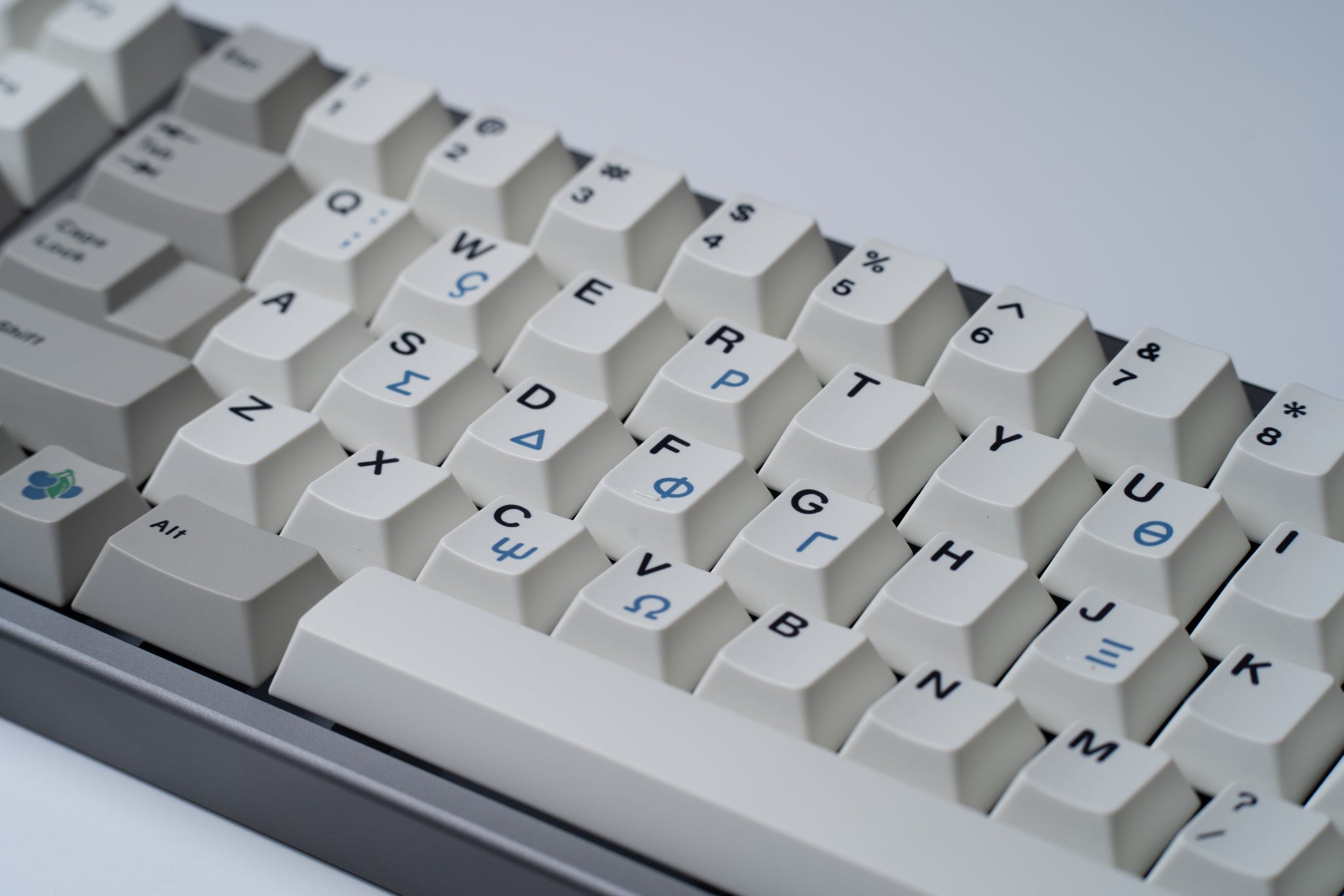 JC Studio Greek Blue PBT Dye-Sub Keycaps