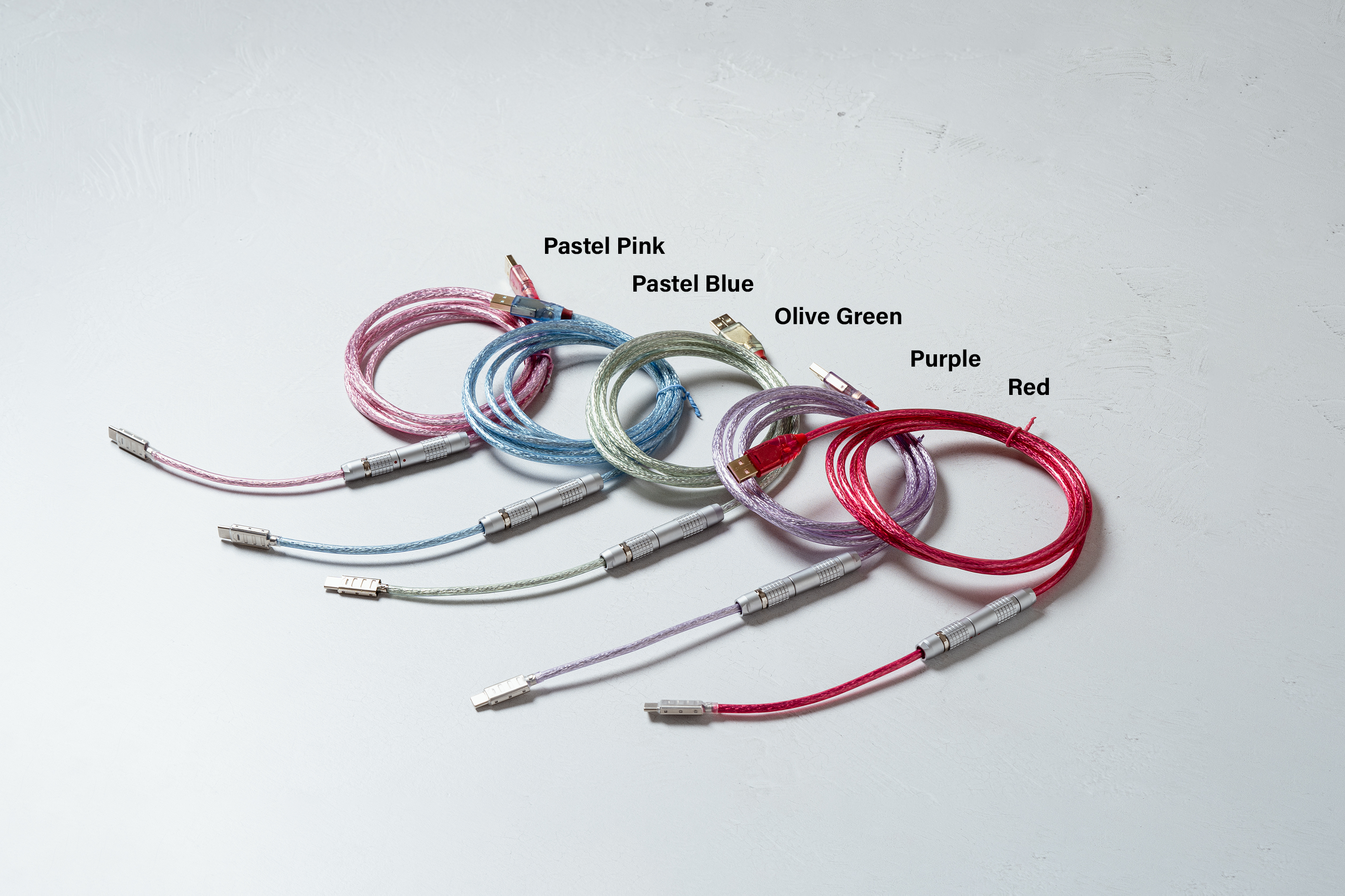 Colored Lindy Cables